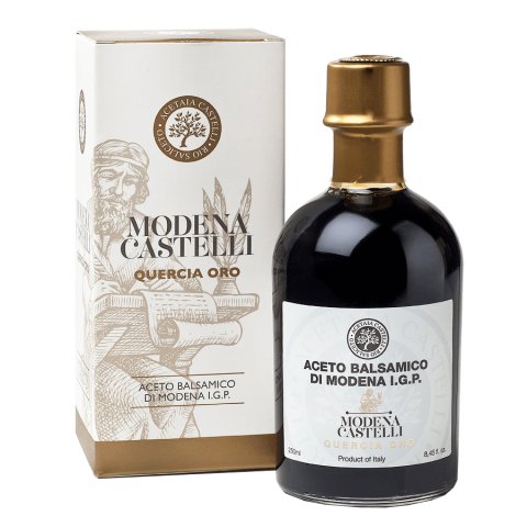 ACETO BALSAMICO DI MODENA IGP -QUERCIA ORO- "Castelli"
