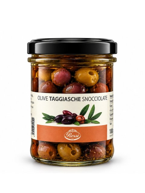 OLIVE TAGGIASCHE SNOCCIOLATE "Rossi 1947"