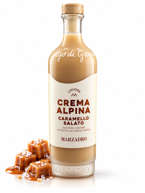 CREMA ALPINA CARAMELLO SALATO "Marzadro"
