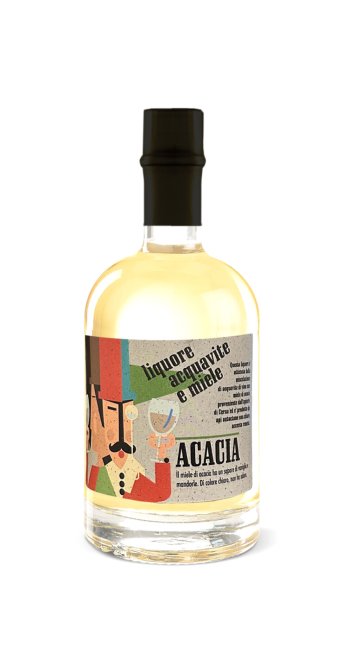 LIQUORE ACQUAVITE E MIELE DI ACACIA "Apicoltura dell'Orso"