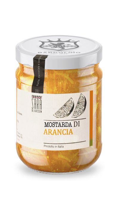 MOSTARDA DI ARANCE "Sara Delicatessen"