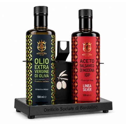OLIERA GOURMET OLIO & ACETO -SILVER- "Oleificio Soc. Bardolino"