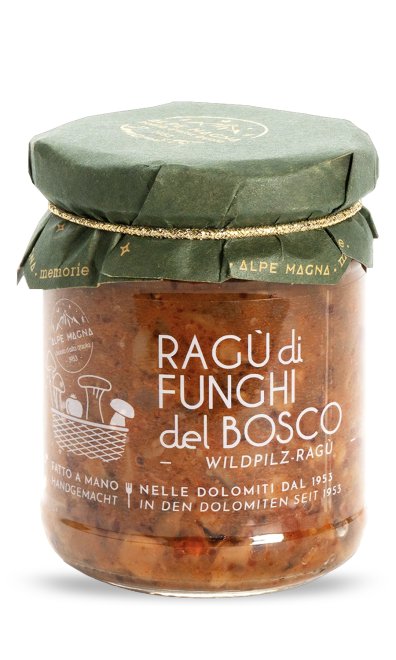 RAGU' DI FUNGHI DEL BOSCO "Alpe Magna"