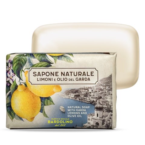 SAPONE NATURALE LIMONI E OLIO DEL GARDA