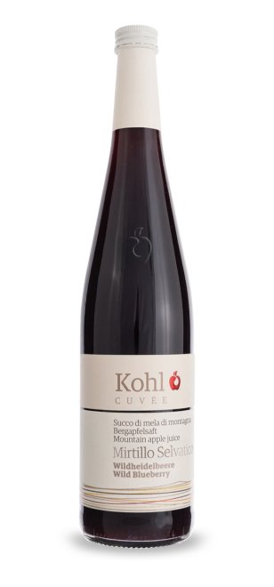 SUCCO DI MELA & MIRTILLO SELVATICO "Kohl"