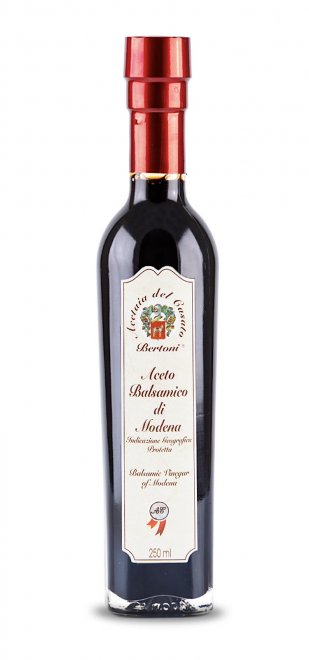 BALSAMICO ESSIG VON MODENA IGP -SILBERSTEMPEL- "Acetaia del Casato Bertoni"