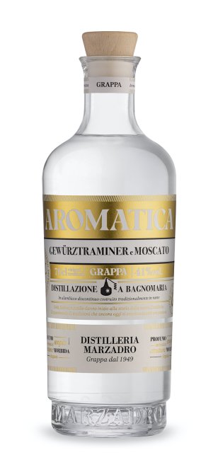 GRAPPA BIVITIGNO -AROMATICA- "Marzadro" 