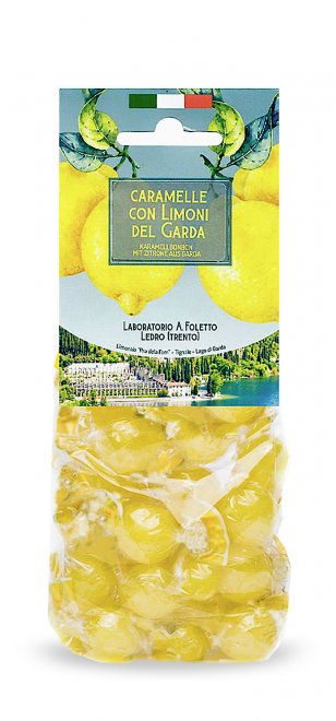 CARAMELLE CON LIMONI BIO DEL LAGO DI GARDA