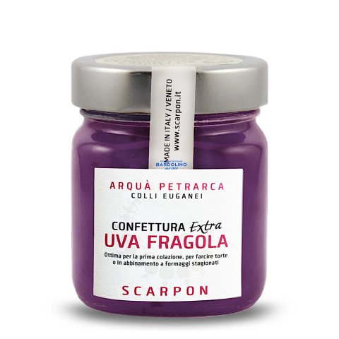 CONFETTURA EXTRA UVA FRAGOLA  "Scarpon" 