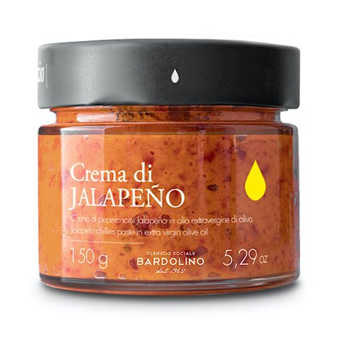 CREMA DI JALAPEÑO IN OLIO EXTRA VERGINE DI OLIVA