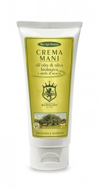 HAND CREAM WITH ORGANIC OLIVE OIL AND ACACIA HONEY