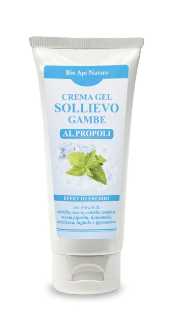 CREMA GEL SOLLIEVO GAMBE AL PROPOLI EFFETTO FREDDO