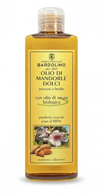 OLIO DI MANDORLE DOLCI CON OLIO DI ARGAN BIOLOGICO