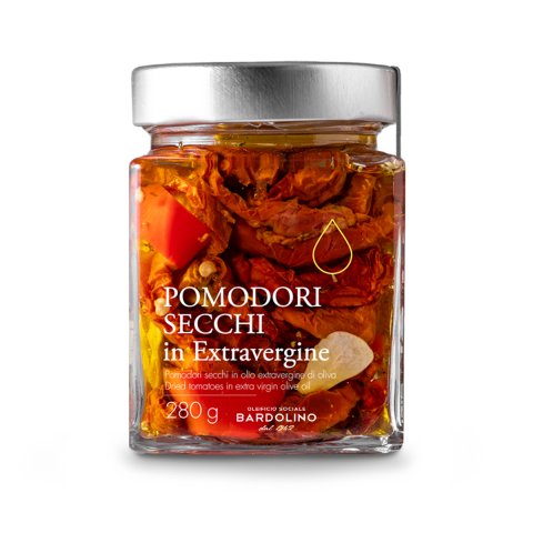 POMODORI SECCHI IN OLIO EXTRA VERGINE DI OLIVA