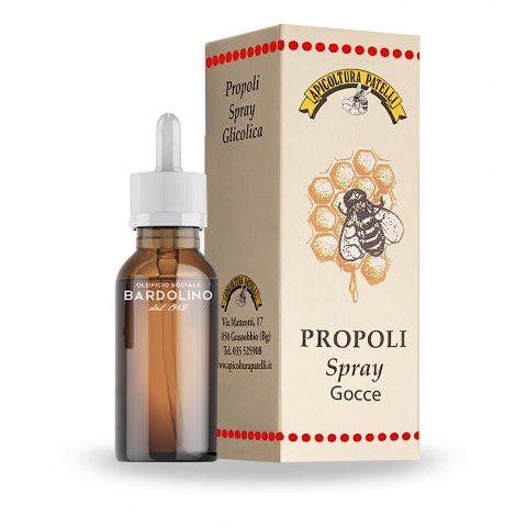 PROPOLI SPRAY GOCCE  "Apicoltura Patelli"