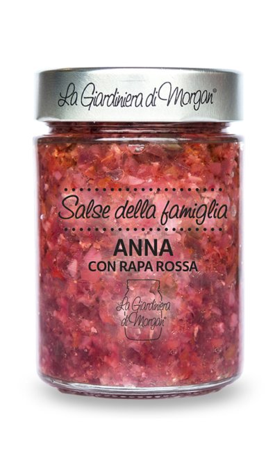 LA SALSA DI ANNA- CON RAPA ROSSA - "Cinque Sensi"