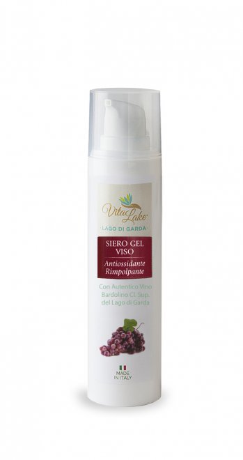 SIERO GEL VISO ANTIOSSIDANTE VINO BARDOLINO "Vita Lake"