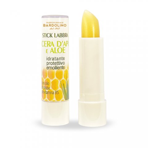 LIPPENBALSAM: BIENENWACHS UND ALOE VERA