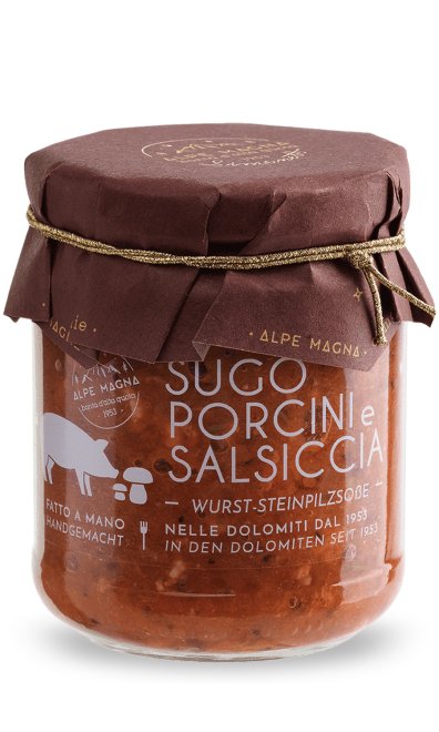 SUGO PORCINI E SALSICCIA "Alpe Magna"